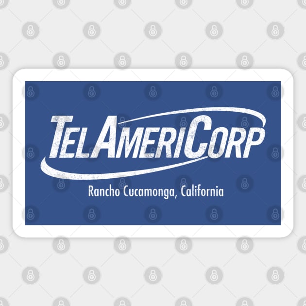 Tel AmeriCorp - vintage logo Magnet by BodinStreet